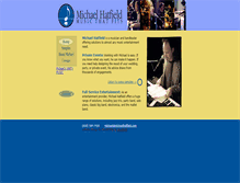 Tablet Screenshot of michaelhatfield.com